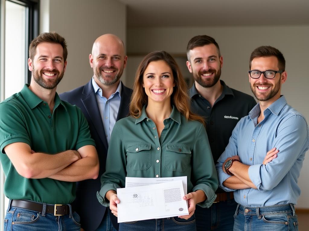 Professional renovation team at Maple Ridge Renew